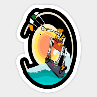 Kitesurfing Sticker